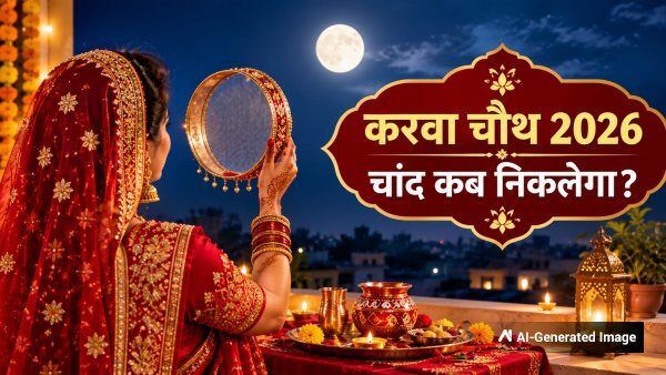 Karwa Chauth Moonrise Time 2026 Karwa Chauth Moonrise Time 2026