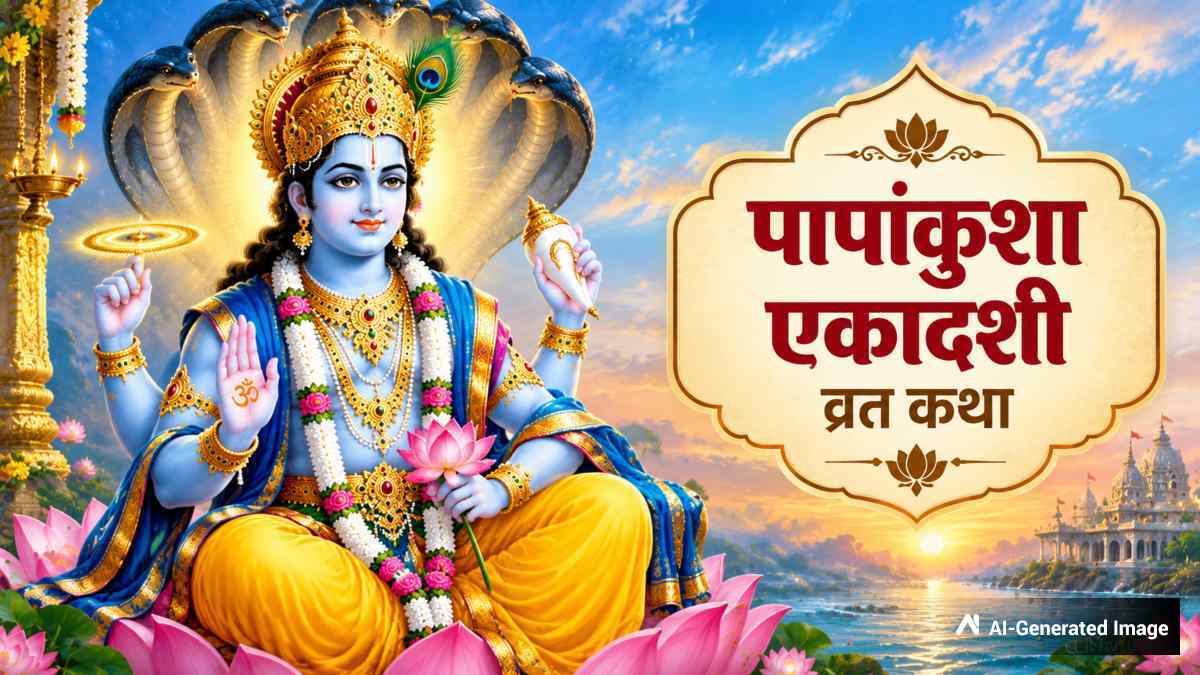 Papankusha Ekadashi Vrat Katha: पापांकुशा एकादशी पर जरूर पढ़ें ये व्रत कथा, सभी पापों से मिलेगी मुक्ति