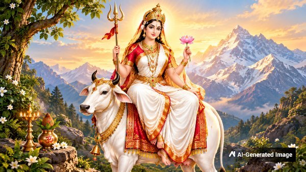 Shardiya Navratri Day 1 Puja Vidhi