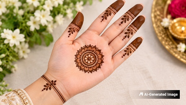 Simple Mehndi Design