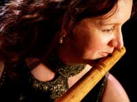 Bansuri flutist 