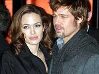 Angelina and Brad Pitt