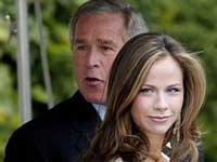 George Bush with Barbara