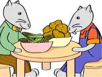 The City Mouse and the Country Mouse Aesops fables 