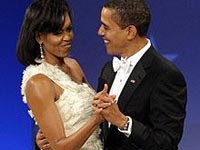 Michelle Obama's Dress At Presidential Inauguration Michelle Obama's Dress At Presidential Inauguration