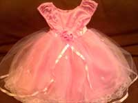 Pink baby frock Pink baby frock