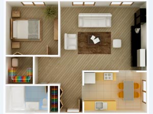 L Shaped Room L Shaped Room