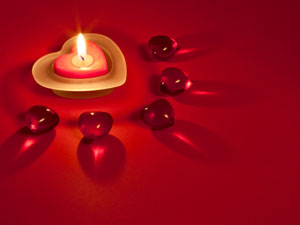 Candle Decoration V Day Candle Decoration V Day