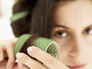 Use Hair Rollers Use Hair Rollers