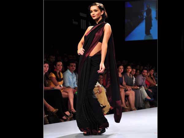 Amy Jackson In A Saree Amy Jackson In A Saree