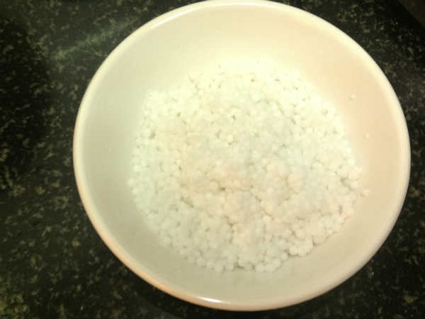 Soak The Sabudana Overnight