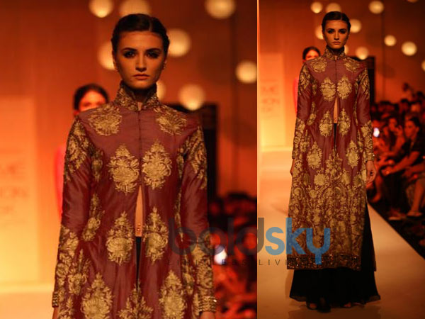 Brown Gharara 