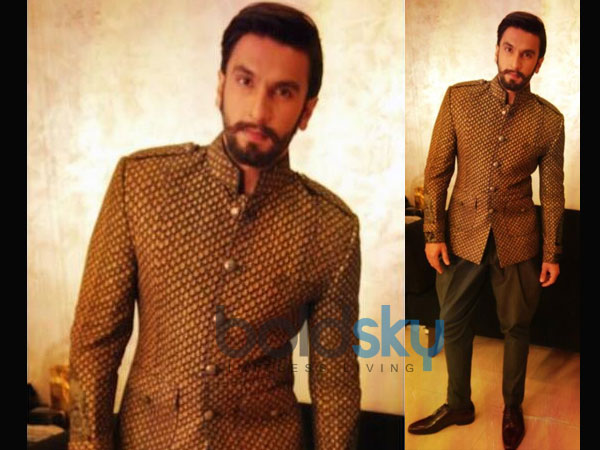 Handsome Ranveer Singh In Sabyasachi! Handsome Ranveer Singh In Sabyasachi!