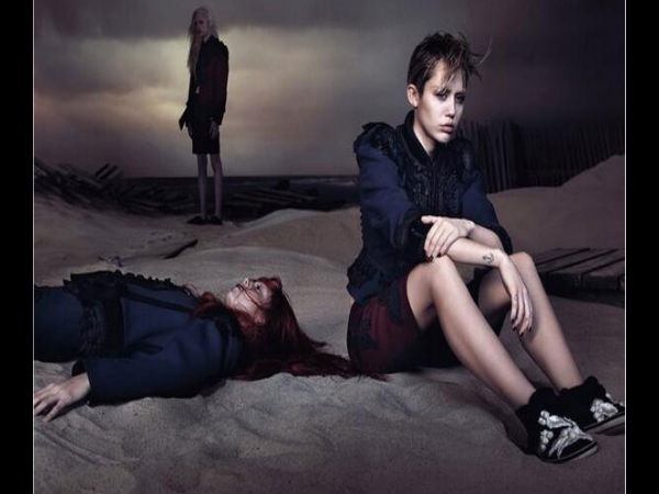 Miley Cyrus Shoots For Marc Jacobs: OMG Miley Cyrus Shoots For Marc Jacobs: OMG