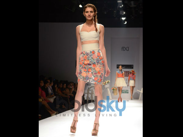  Embellished Floral Print