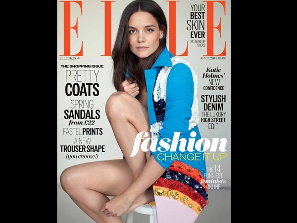 Katie Holmes Is Gracing Elle's Cover Katie Holmes Is Gracing Elle's Cover