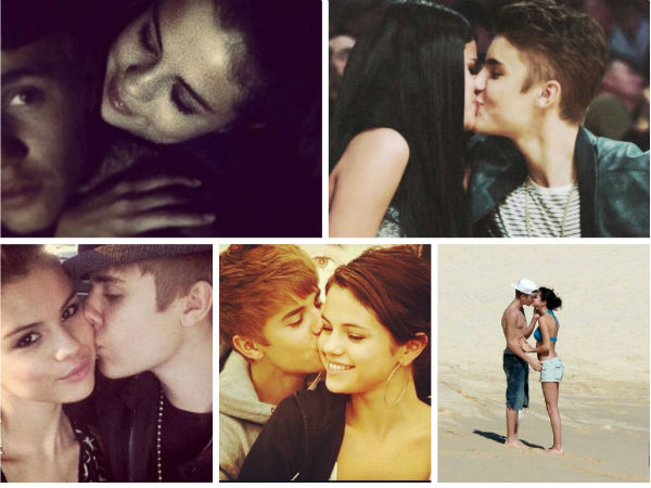 Justin & Selena Make Up With A Kiss Justin & Selena Make Up With A Kiss
