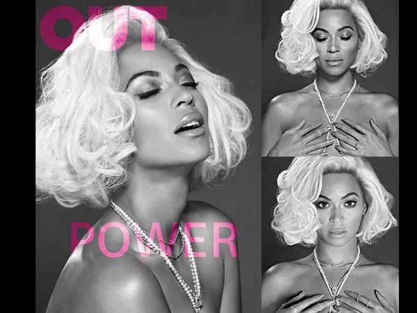 Topless Beyonce Pays Homage To Marilyn Monroe Topless Beyonce Pays Homage To Marilyn Monroe