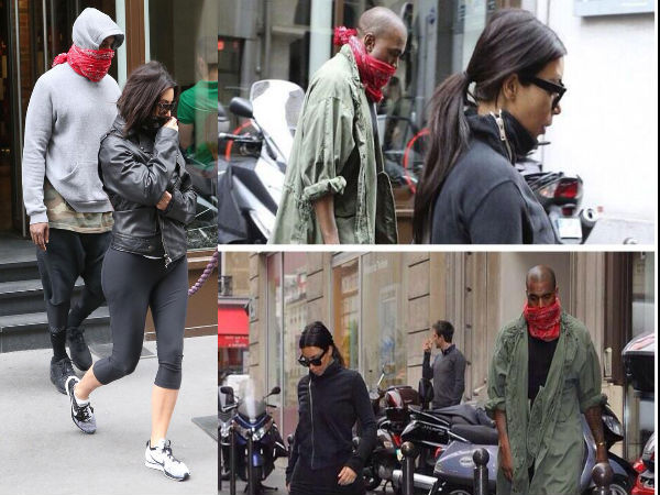 Kim Kardashian & Kanye Gym Style