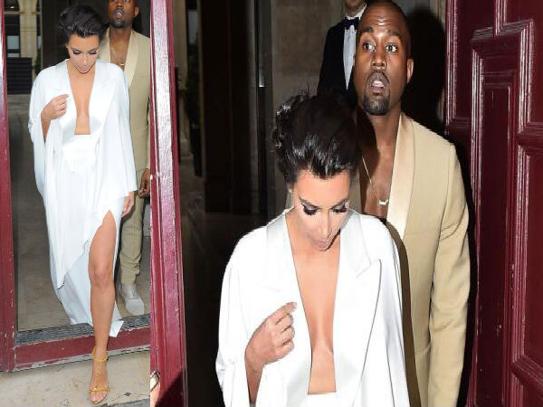 Kim Kardashian In Maison Martin Margiela 