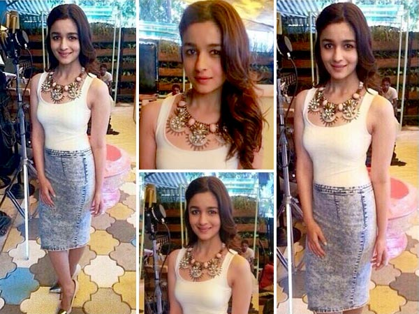 Alia Bhatt Shines In Zara Skirt Alia Bhatt Shines In Zara Skirt
