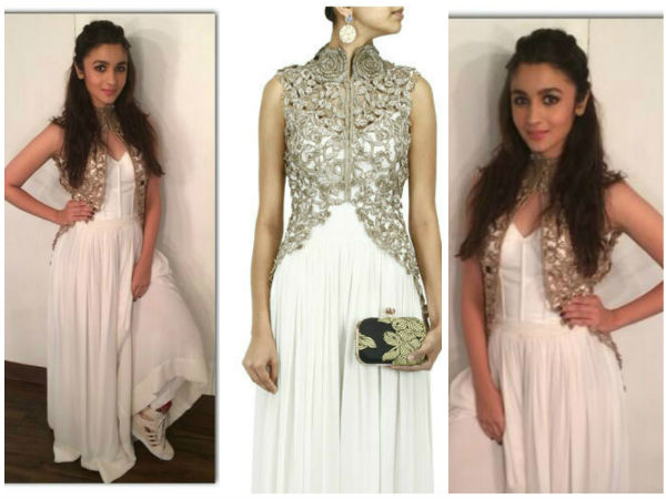 Alia Bhatt In A Sassy Sonaakshi Raaj Jumpsuit Alia Bhatt In A Sassy Sonaakshi Raaj Jumpsuit