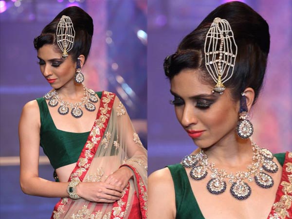 Webbed Piece Of Hair Jewellery