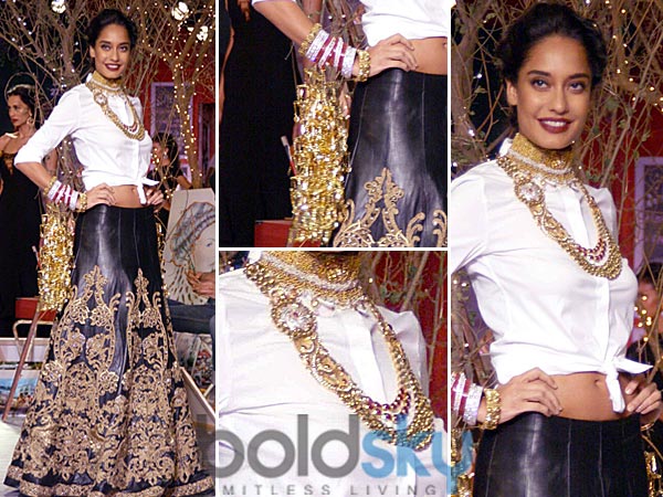 Lisa Haydon For Monisha Jaising