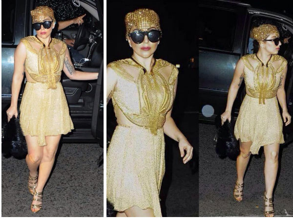 Golden Girl Lady Gaga Spotted In NYC Golden Girl Lady Gaga Spotted In NYC