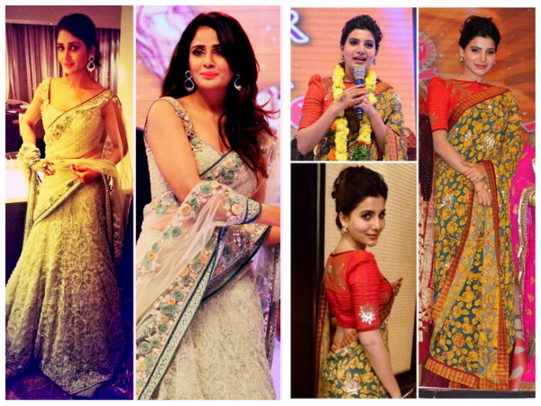 Santosham Awards 2014: Stunning Samantha Prabhu & Parul Yadav Santosham Awards 2014: Stunning Samantha Prabhu & Parul Yadav