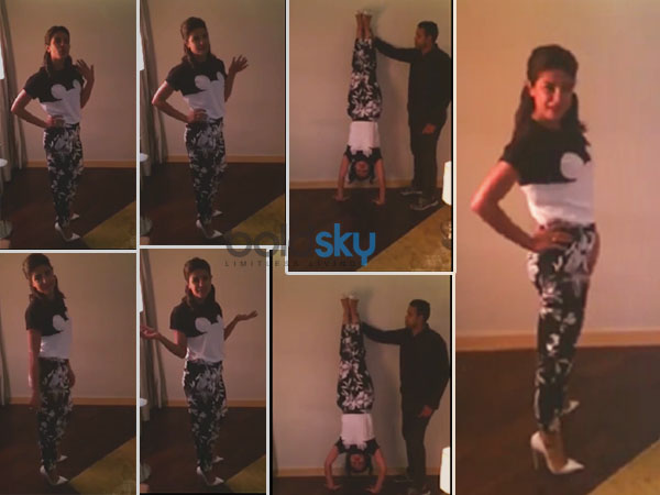 3 push ups in those high heels