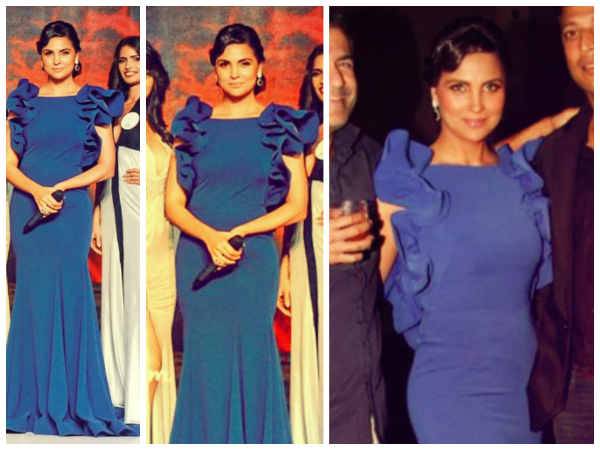 Lara Dutta Ruffles Up In Gauri & Nainika Lara Dutta Ruffles Up In Gauri & Nainika