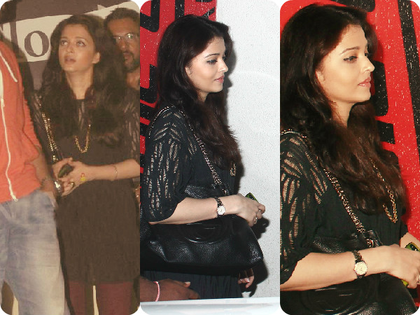 aishwarya rai bachchan at movie screening