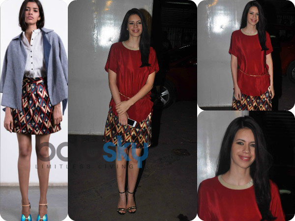 kalki koechlin in shift dress