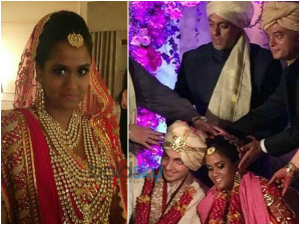Arpita Decked In Gold