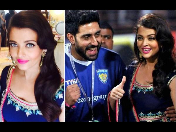 Aishwarya Looks Sensational In Cobalt