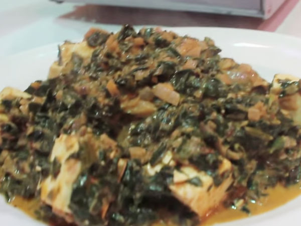 Winter Special: Saag Paneer Recipe