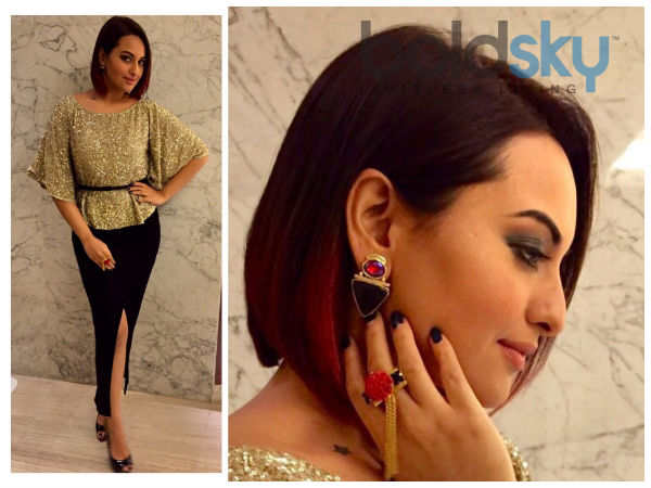 BEDAZZLED: Sonakshi Sinha In Zara & Hemant Nandita BEDAZZLED: Sonakshi Sinha In Zara & Hemant Nandita