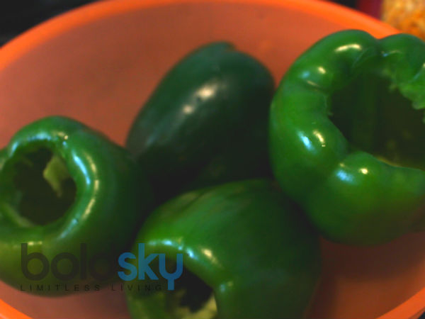 Paneer Stuffed Capsicum Recipe Paneer Stuffed Capsicum Recipe