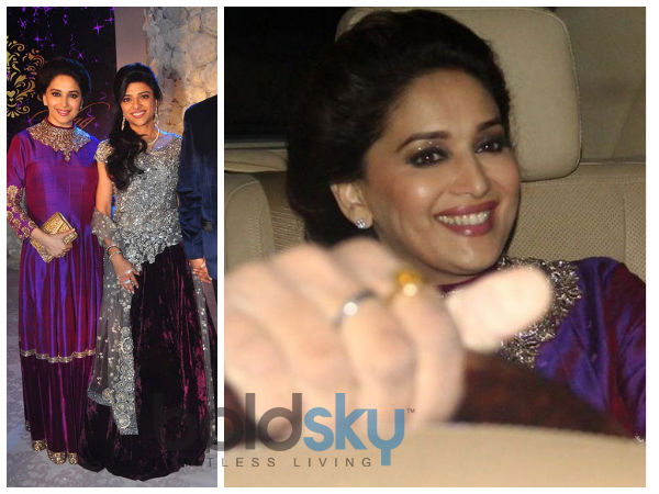 Madhuri Dixit's Royal Look In Manish Malhotra 