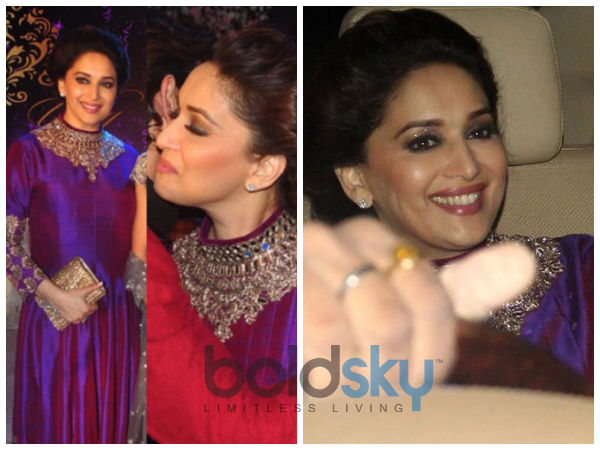 madhuri dixit at party events 