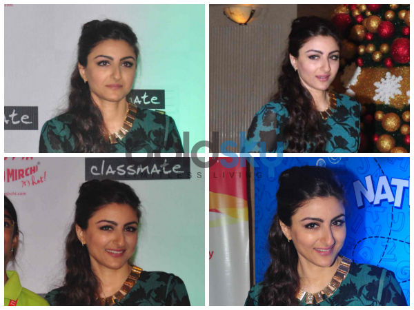 soha ali khan in black pants