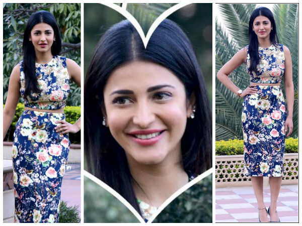 shruti haasan in tevar promotion