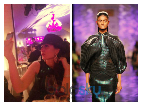 Kareena Kapoor Goes Green In Amit Aggarwal Kareena Kapoor Goes Green In Amit Aggarwal