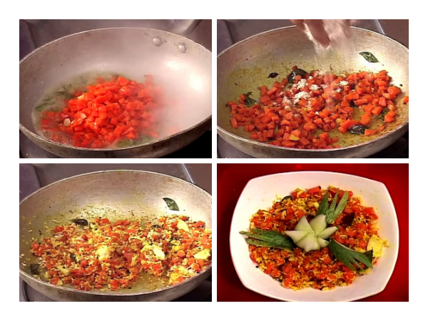 Carrot poriyal Recipe | Poriyal Recipe | Carrot Recipes Carrot poriyal Recipe | Poriyal Recipe | Carrot Recipes