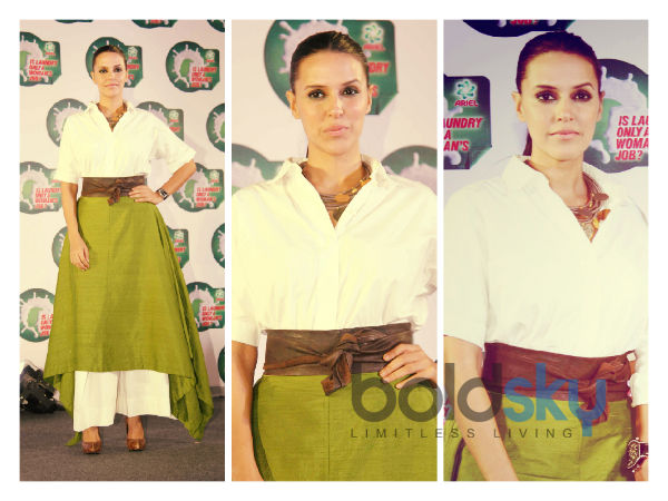 Go Green: Shilpa, Neha & Mandira At Event
