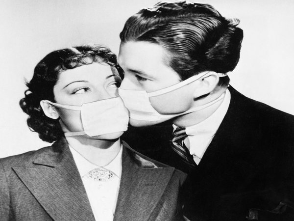 Germs are shared when you kiss