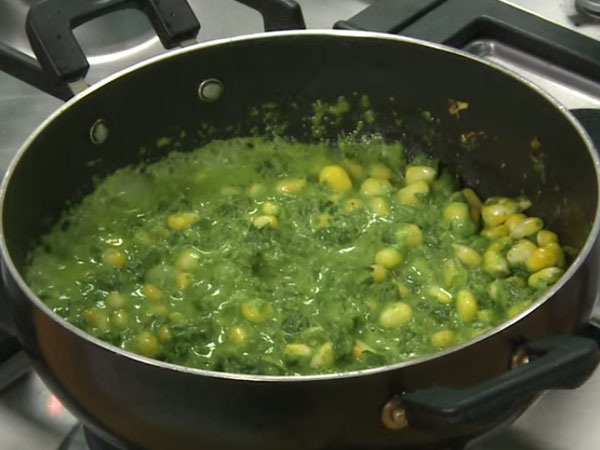 Malai Makai Palak Recipe | Malai Corn Palak Recipe | Malai Recipes
