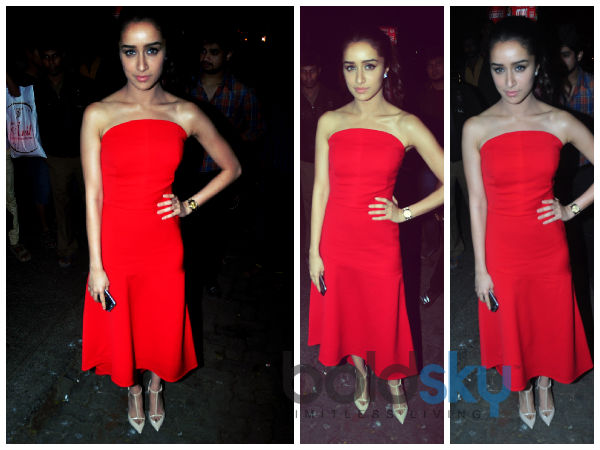 Shraddha Kapoorat sanjay bday