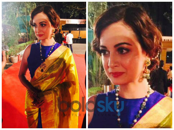 dia mirza at filmfare 2015